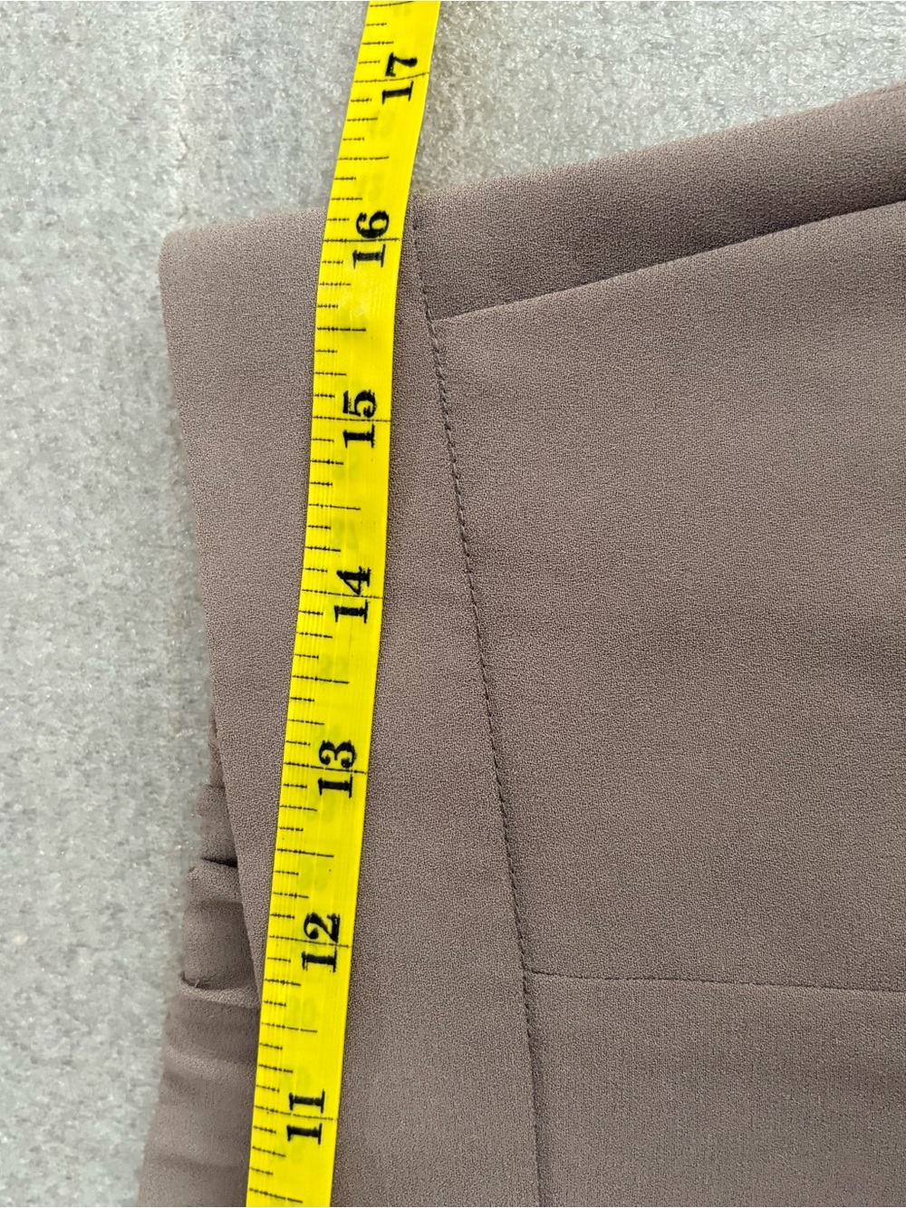 [12]Babaton Conan Taupe Crepe high rise Ankle Pants with Elastic Waist - Picture 7 of 11